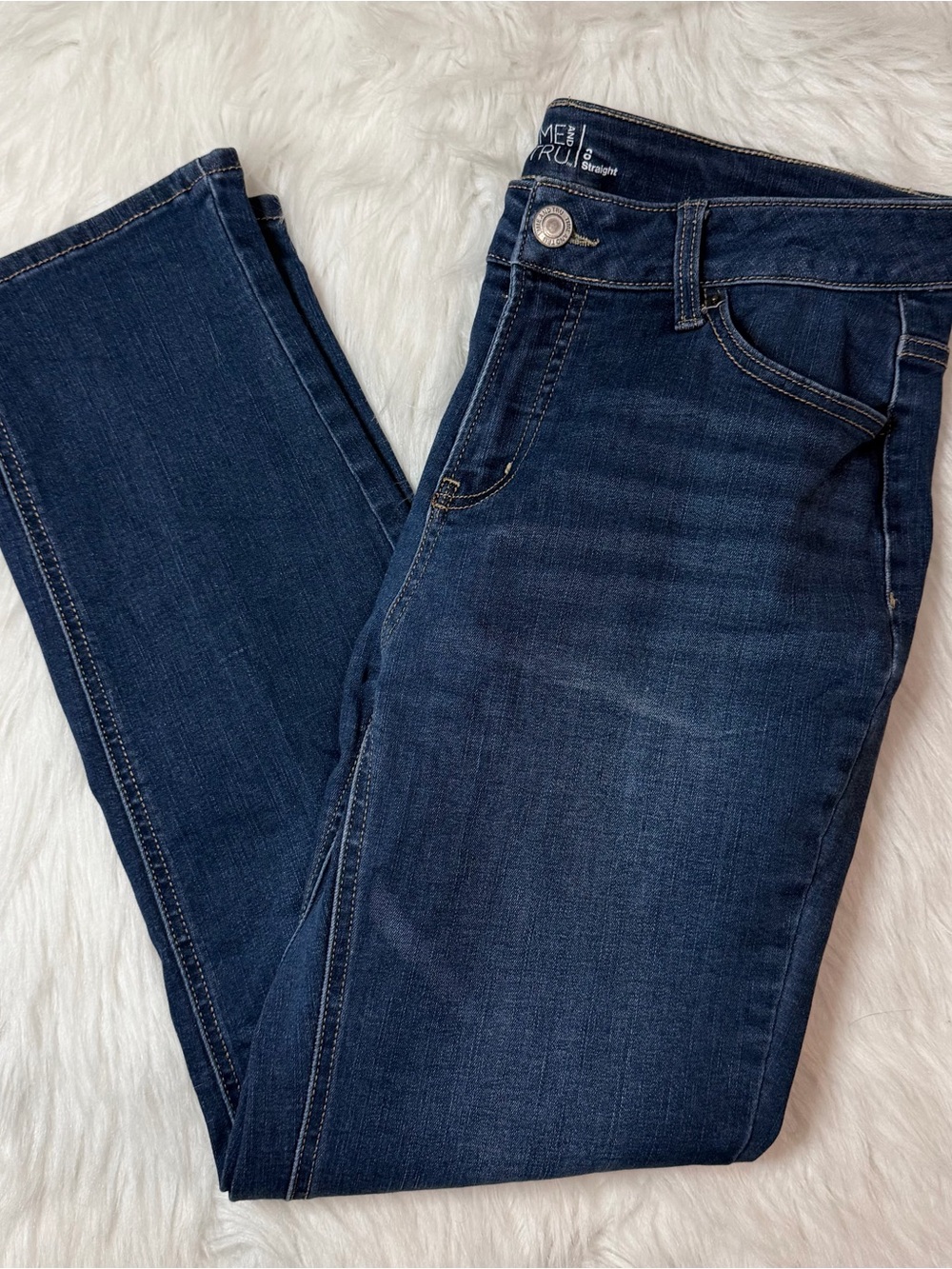 Time And Tru Straight Blue Jeans